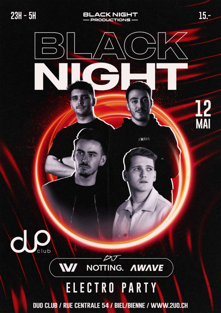 Black Night Electro Party Duo Club