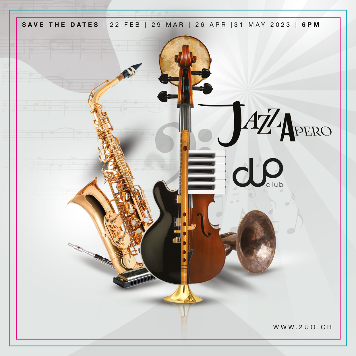 Apéro Jazz Concert Wednesdays @ Duo Club